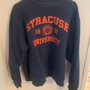 L navy blue Syracuse U Vintage sweatshirt